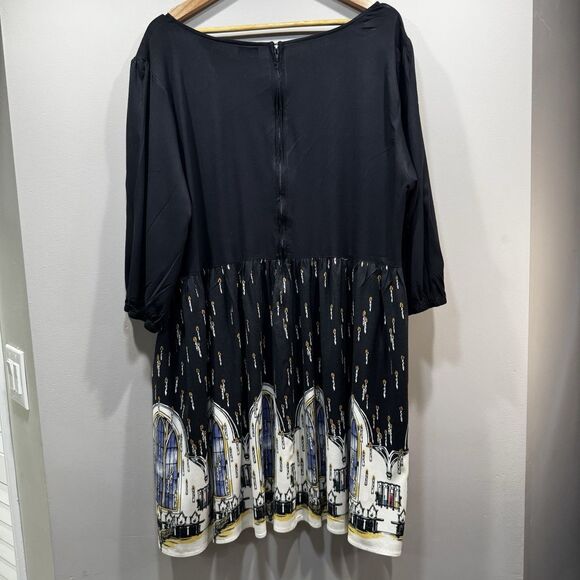 TORRID x HARRY POTTER  Womens Size 22 Great Hall Border Renaissance Style Dress - Picture 15 of 16